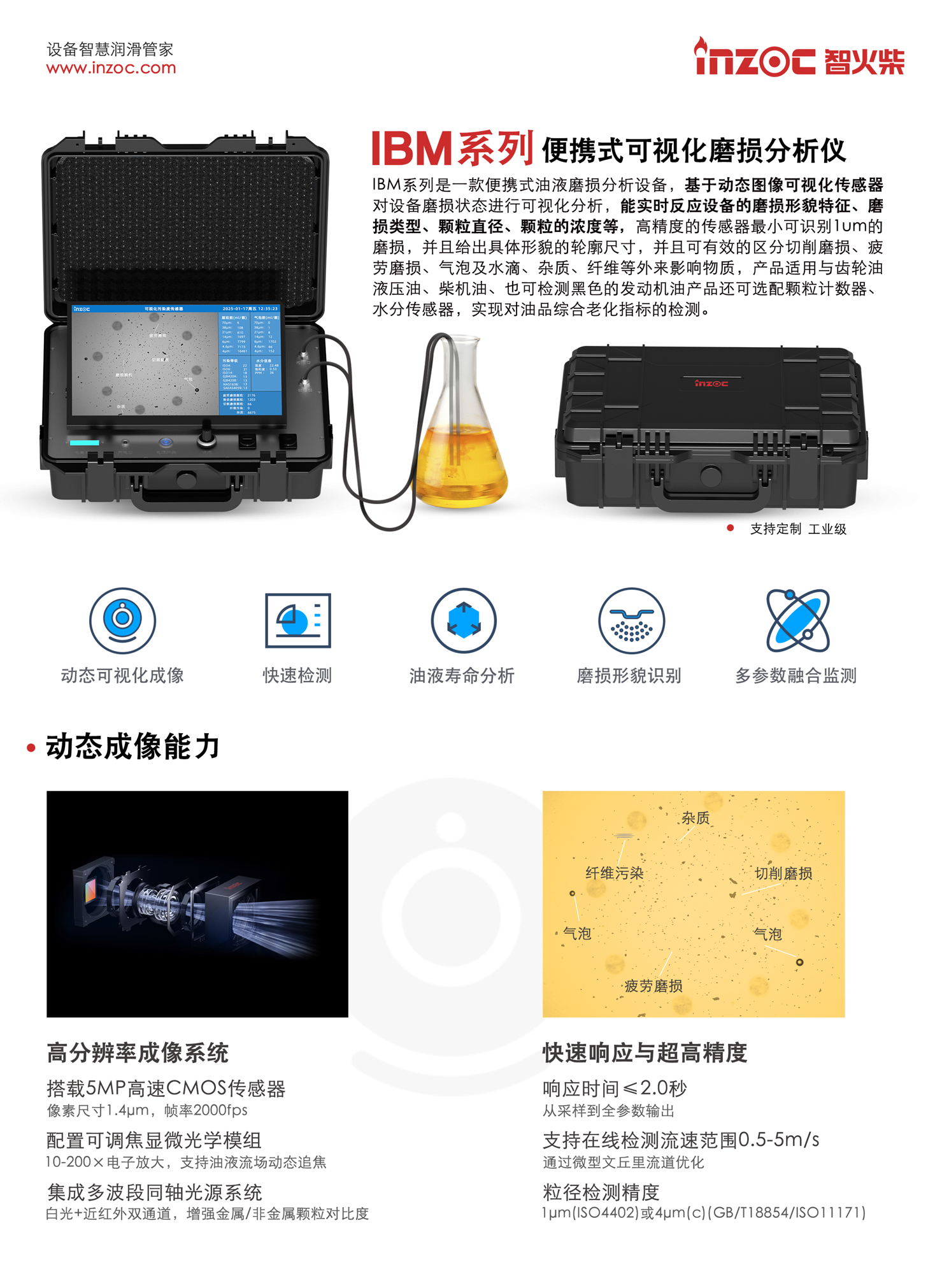 便攜式油液磨損分析設備